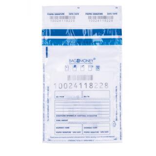 Koperty bezpieczne Office Products M5 150 x 220 mm, transparentne foliowe, samoprzylepne z paskiem HK 50 sztuk