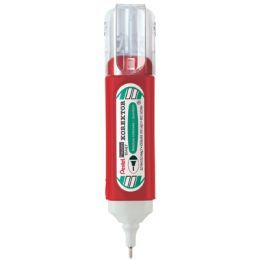 Korektor w piórze Pentel ZLC31W, płaski, z metalową końcówką 12ml