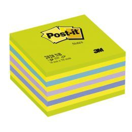 Kostka cukierkowa Post-it 76x76 mm, 450 kartek niebiesko-zielona