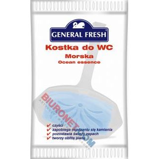 Kostka toaletowa General Fresh 35g, zawieszka do WC morska