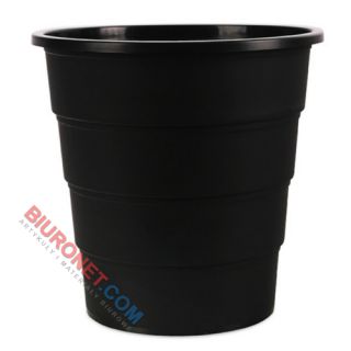 Kosz biurowy Office Products, plastikowy, pojemność 16L czarny