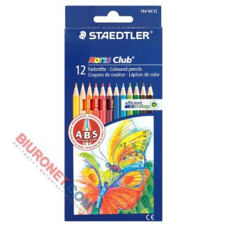 kredki ołówkowe Staedtler, sześciokątne 12 kolorów