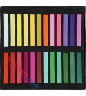 Kredki pastele suche Maries Master, kwadratowy przekrój 48 kolorów