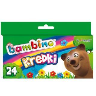 Kredki świecowe Bambino 24 kolory