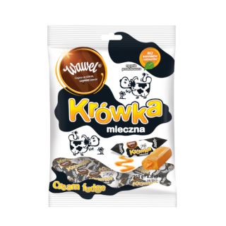 Krówka Mleczna Wawel, karmelowe cukierki 250 g