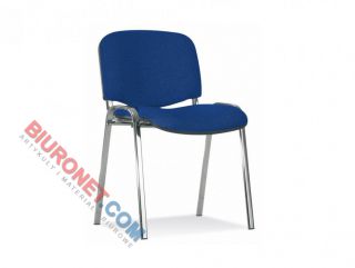 Krzesło ISO Chrome, Nowy Styl CU-06 niebieskie
