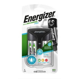 Ładowarka Energizer Accu Recharge Pro, czas ładowania 3-6h, w zestawie 4 akumulatorki AA Power Plus ładuje AA / AAA