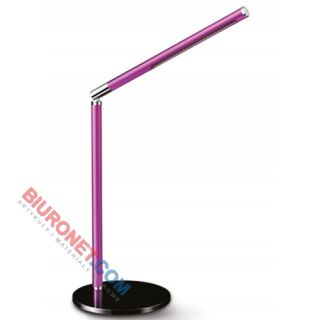 Lampka LED Cep Cled-100 3W, za ściemniaczem, biurkowa różowo-czarna