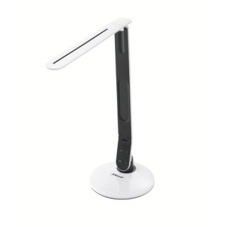 Lampka LED Rexel ActiVita Strip+, biurkowa z wyświetlaczem czasu i temperatury biało - czarna