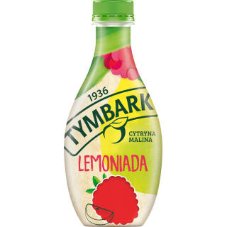 Lemoniada Tymbark Cytryna i Malina 400ml, zgrzewka 12 sztuk