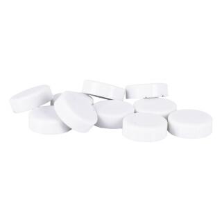 Magnesy do tablic Q-Connect okrągłe 20 mm, w plastikowej obudowie, 10 sztuk białe