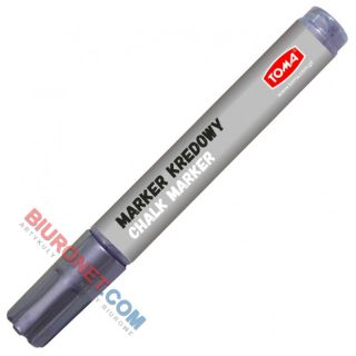 Marker kredowy 15x8mm srebrny TO-290 TOMA srebrny