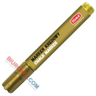 Marker kredowy 15x8mm złoty TO-290 TOMA złoty