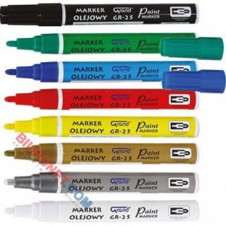 Marker olejowy Grand GR-25 zielony