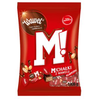 Michałki Klasyczne Wawel, cukierki czekoladowe z orzechami 1kg