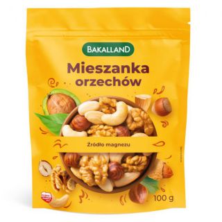 Mieszanka orzechów Bakalland 100g