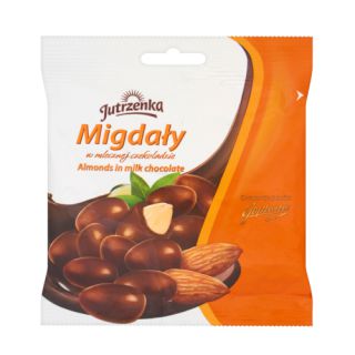 Migdały w czekoladzie Jutrzenka, bakalie w polewie 80g