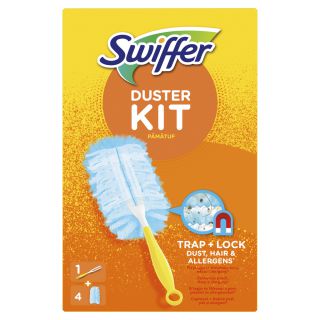 Miotełka do kurzu Swiffer Duster Kit, uchwyt i wkłady zapasowe 4 wkłady