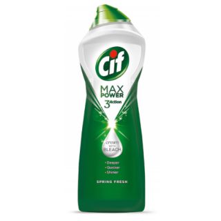 Mleczko CIF MAX Power 3Action Cream z wybielaczem, do czyszczenia 1001g