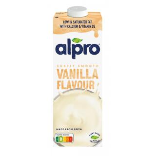 Mleko sojowe Alpro Vanilla, napój roślinny o smaku waniliowym 1L