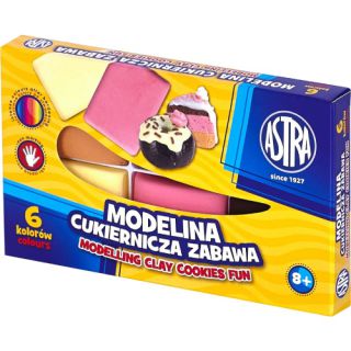 Modelina Astra w cukierniczych kolorach 6 kolorów
