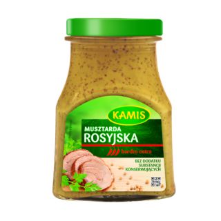 Musztarda Rosyjska Kamis, bardzo ostra 180g