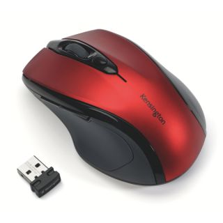 Mysz optyczna Kensington Pro Fit, bezprzewodowa bluetooth USB czerwony