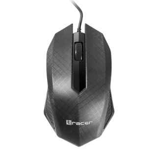 Mysz optyczna Tracer Click, przewód USB czarna