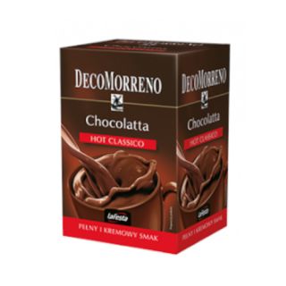 Napój czekoladowy Chocolatta Hot Classico DecoMorreno LaFesta, czekolada rozpuszczalna 25g x 10 sztuk