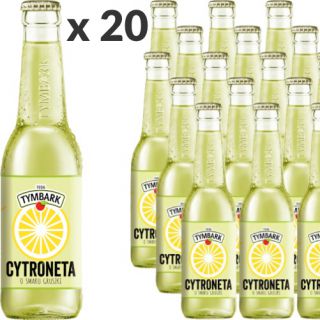 Napój gazowany Tymbark Cytroneta 330ml, zgrzewka gruszka