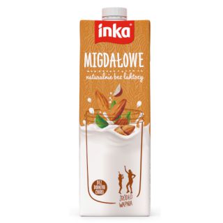 Napój migdałowy Inka, mleko roślinne 1L