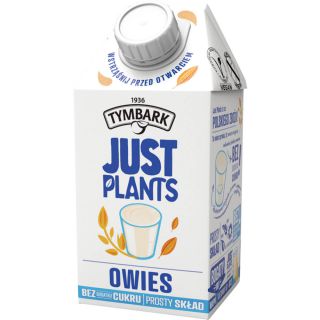 Napój roślinny Tymbark Owsiane, mleko roślinne 0,5 litra