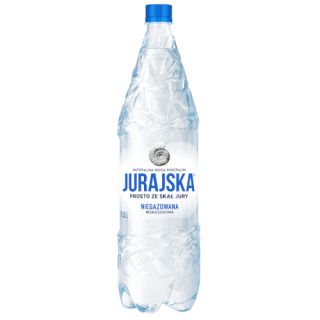 Naturalna woda mineralna Jurajska 1,5L, zgrzewka 6 sztuk niegazowana