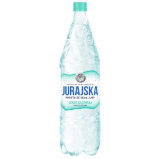 Naturalna woda mineralna Jurajska 1,5L, zgrzewka 6 sztuk gazowana