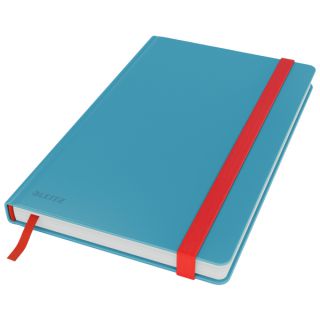 Notatnik Leitz Cosy Soft Touch A5, 96 kartek w kratkę, twarda okładka laminowana morski niebieski