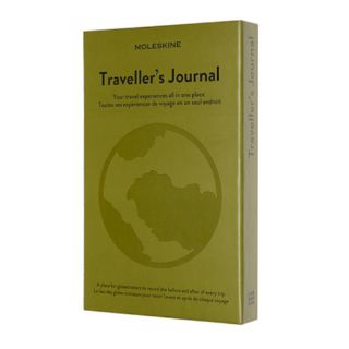 Notes Moleskine Passion Journals Travel L 13x21 cm, 400 stron, twarda oprawa, dziennik podróżnika
 zielony