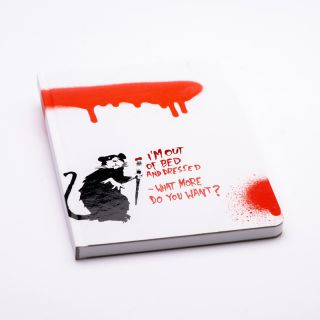 Notes PININFARINA Banksy, 14x21 cm, 128 stron szczur