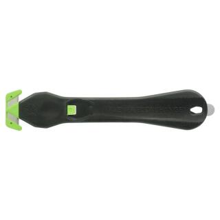 Nóż bezpieczny KLEVER EcoXchange Narrow, jednorazowy, 10 sztuk czarny