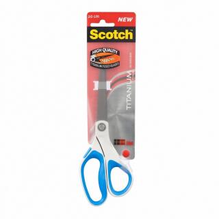 Nożyczki tytanowe Scotch 20 cm, biurowe miks kolorów