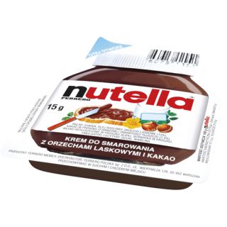 Nutella, czekoladowy krem do smarowania, mini porcja 15g x 60 sztuk