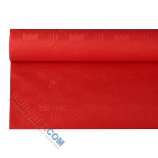 Obrus papierowy PapStar, jednorazowy w rolce [1,2m x 8mb] czerwony