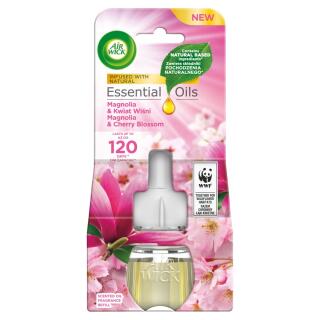 Odświeżacz powietrza Air Wick Scented Oil Life Scents, elektryczny do gniazdka, wkład 19ml Magnolia i Kwiat Wiśni