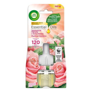 Odświeżacz powietrza Air Wick Scented Oil Life Scents, elektryczny do gniazdka, wkład 19ml Tajemniczy Ogród z Dzieciństwa