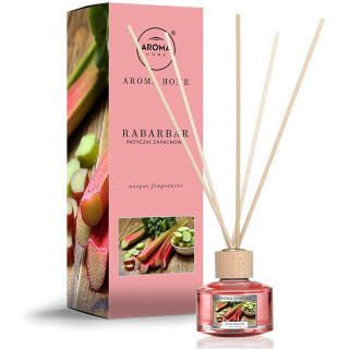 Odświeżacz powietrza Aroma HOME Patyczki Zapachowe Rabarbar, dyfuzor dekoracyjny 50 ml