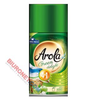 Odświeżacz powietrza w aerozolu Arola Genral Fresh, spray 250ml, wkład do urządzeń automatycznych Zielona rozkosz