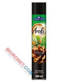 Odświeżacz powietrza w aerozolu Arola Genral Fresh, spray 400 ml Leśny