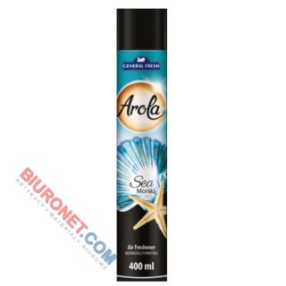 Odświeżacz powietrza w aerozolu Arola Genral Fresh, spray 400 ml Morski