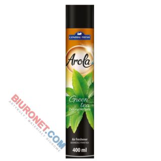 Odświeżacz powietrza w aerozolu Arola Genral Fresh, spray 400 ml Zielona herbata