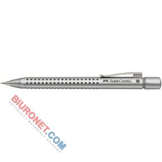 Ołówek automatyczny Faber Castell Grip 2011 srebrny
