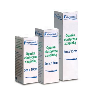 Opaska elastyczna z zapinką Viscoplast 5 m, wielokrotnego użytku szerokość 10 cm